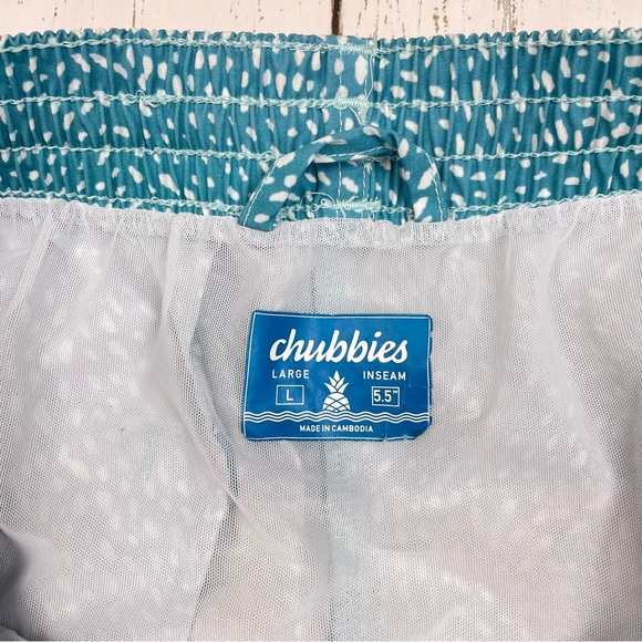 Chubbies The Whale Shark Stretch Swim‎ Trunks *5.5” - Picture 10 of 16